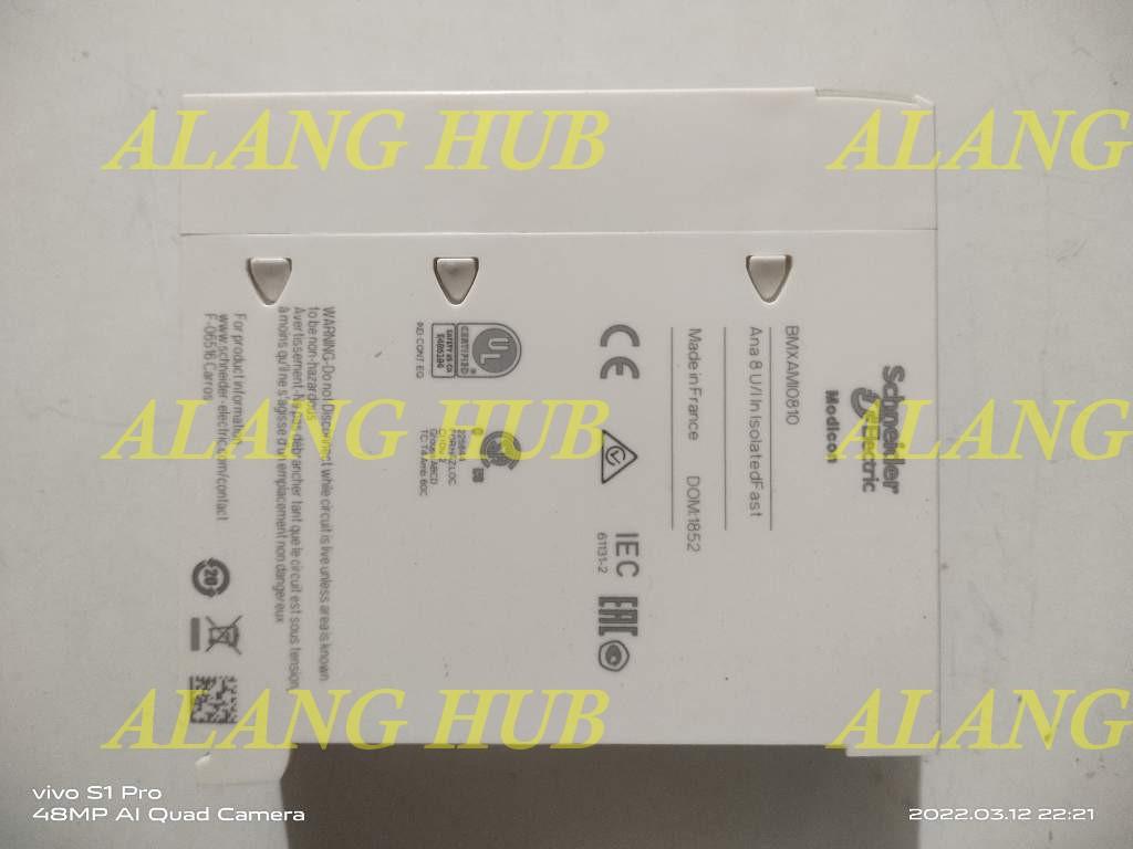 Schneider BMXAMI0810 isolated analog input module X80 